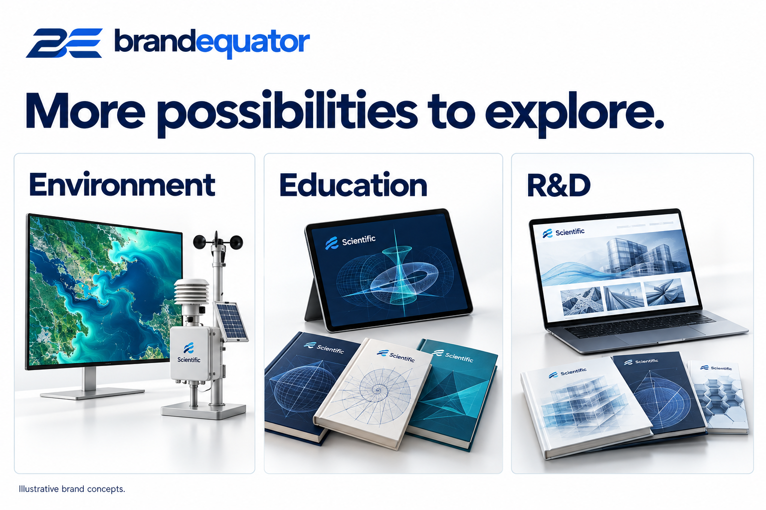 Scientific.com — illustrative brand concept 3